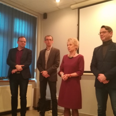Spotkanie Wielkanocne Małgorzaty Ochęduszko-Ludwik w Wojewódzkim Urzędzie Pracy w Katowicach